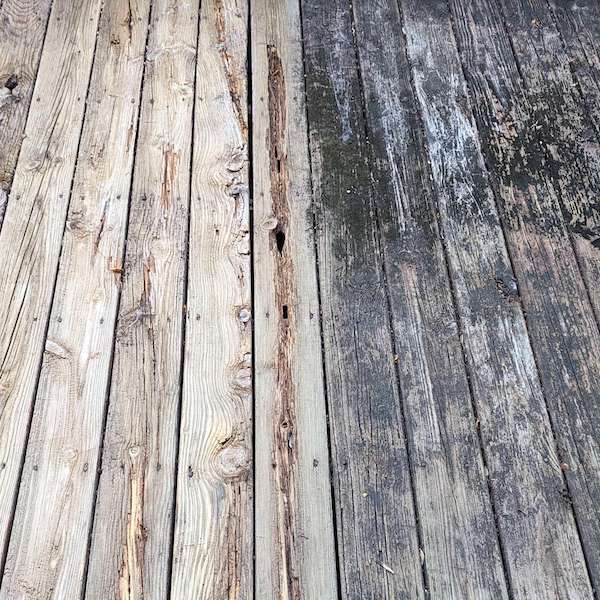 deck cleaning